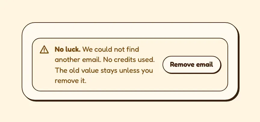 Diag no luck email