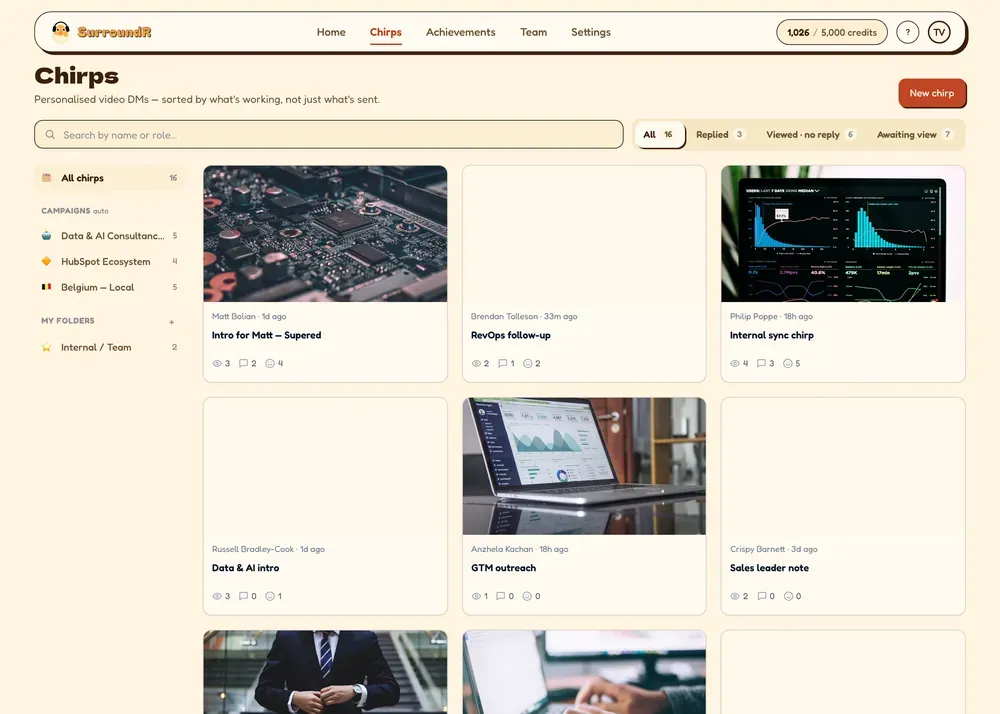 Chirps overview